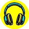 Headphone icon music