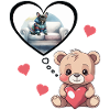 Français Bullgogge Teddy Bear Enfants