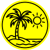 Summer Palm Trees Beach