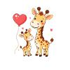 Jeg skal være storesøster giraf sød idé giraffer