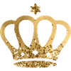Krone, chic, goldig, personalisierbar