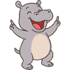 Happy Hippo Baby