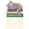 Reading, sleeping, repeating and cats
