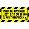 Stickers against nosy neighbors