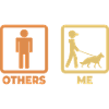 Schäferhund Strichmännchen