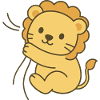 Nuttet Løvebaby - Snuggle King Cub