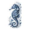 Hippocampe : Fleurs sous-marines