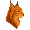 Elegant Lynx Head – Powerful Wildcat