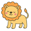 cute lion