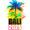 Bali 2025 Bunt Palmen