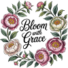 Bloom with Grace – Peony Wreath