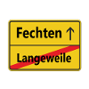 Langeweile? Fechten