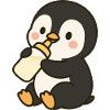 Flacon Pingouin