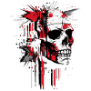 Abstract Skull