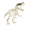T-Rex Skeleton – Dinosaur Fossil Design