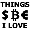 Bitcoin Symbol Design auf Dunklem Hintergrund