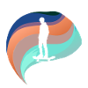 Longboard Skater Kickflip