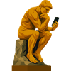 The Thinker (connected)