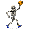 Basketball Skeleton Slam