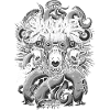Savage monster tekno art Zewa