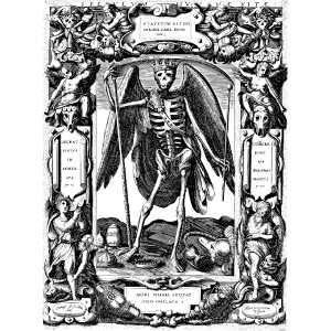 squelette médiéval-métal