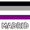Asexualité Pride Drapeau Madrid