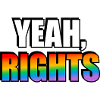 Yeah rights LGBT pride