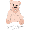 Pink teddy bear