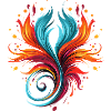 Colour swirls