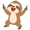 Happy Sloth
