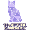 Geometric Cat – 100% Attitude