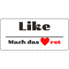 Like make the heart red