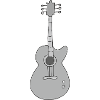 Guitar in Grey