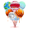 Planet Scoops Cosmic Delight