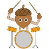Drummer Nut