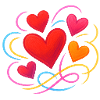 Swirling Hearts