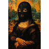 Mona Lisa Graffiti