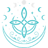Moon Phases & Elements - Spiritual Symbol