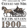 Bitte Geduld 1900ern