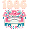 Cassette Femme 40eme Anniversaire 1986