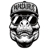 Papasaurus Skull