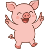 Happy Piglet