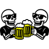 Skeleton Party Beer Team