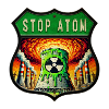 Stop Atom Crest Design