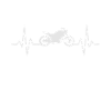 Motorcycle Heartbeat Line