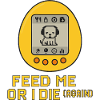Pixel hund i ægget – Feed Me! 90'er vibes