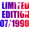 35e anniversaire Edition limitée 07/1990