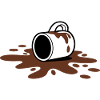 Coffee spills