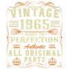 60 år 1965 Vintage Retro fødselsdagsgave