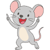Dancing fun mouse